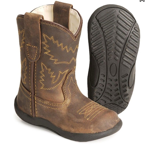 Old West Other - OLD WEST TODDLER COWBOY BOOTS - ROUND TOE